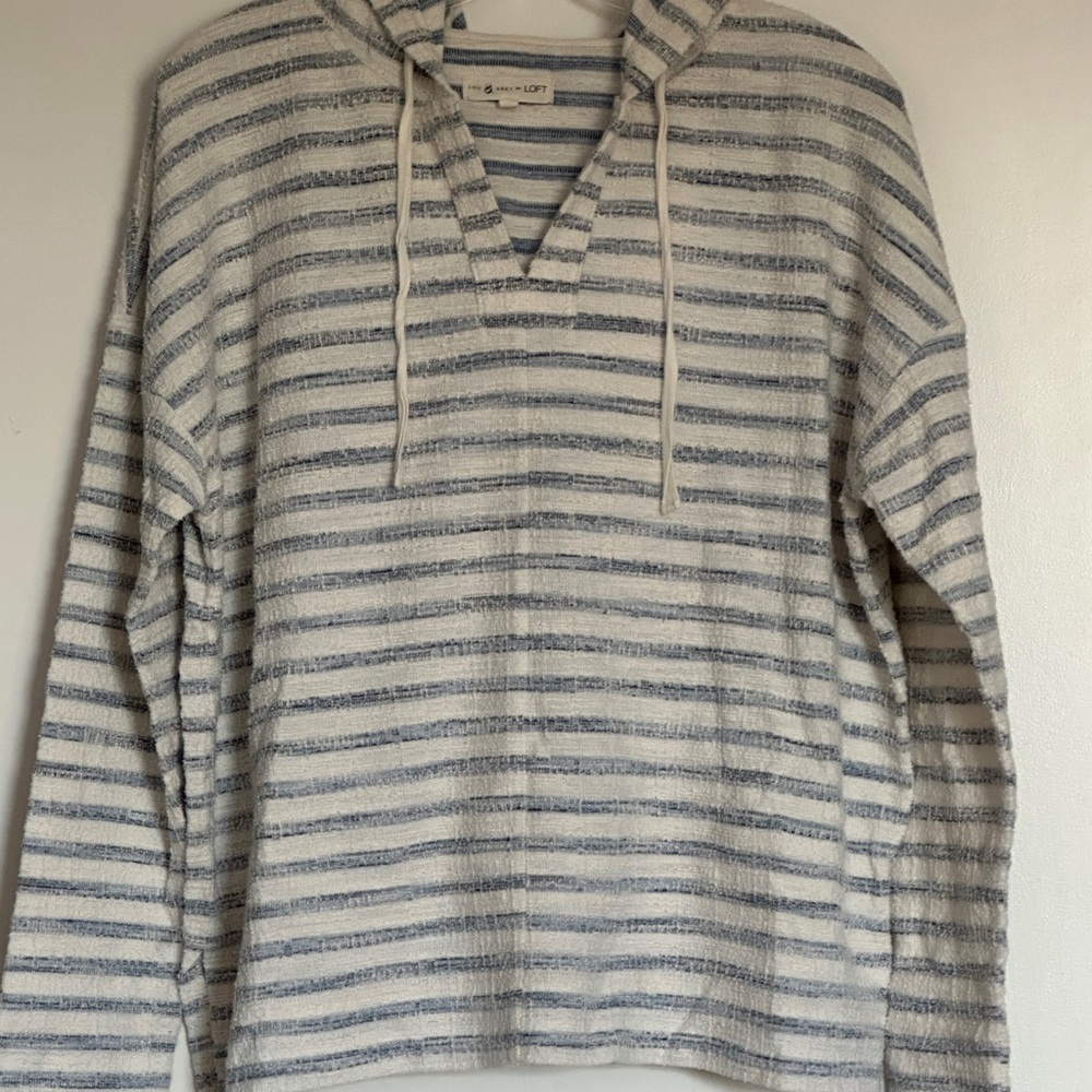 Striped Hooded Sweater